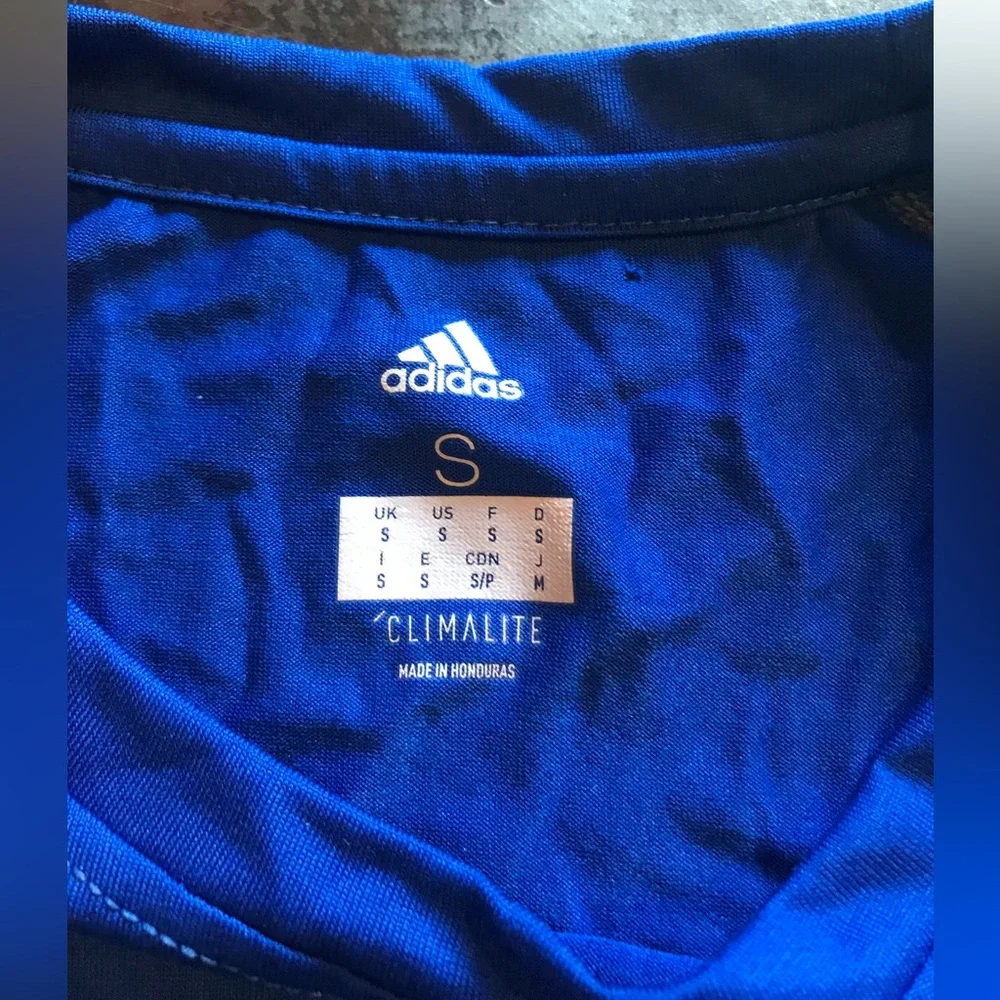KU Adidas Tee Small - Picture 3 of 3